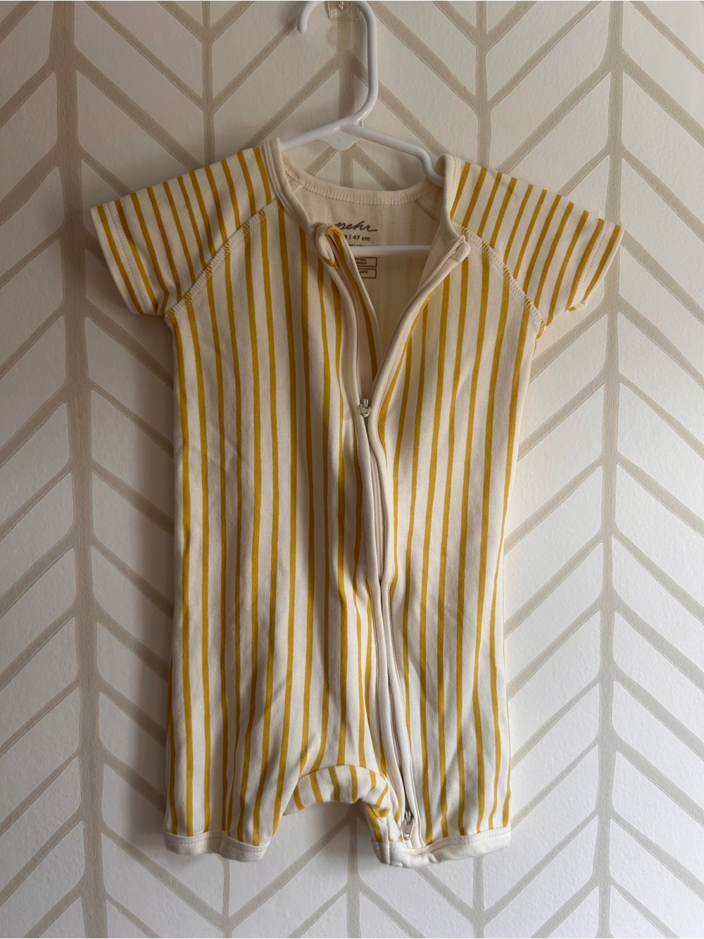 *Pehr* Stripes Away Short Romper